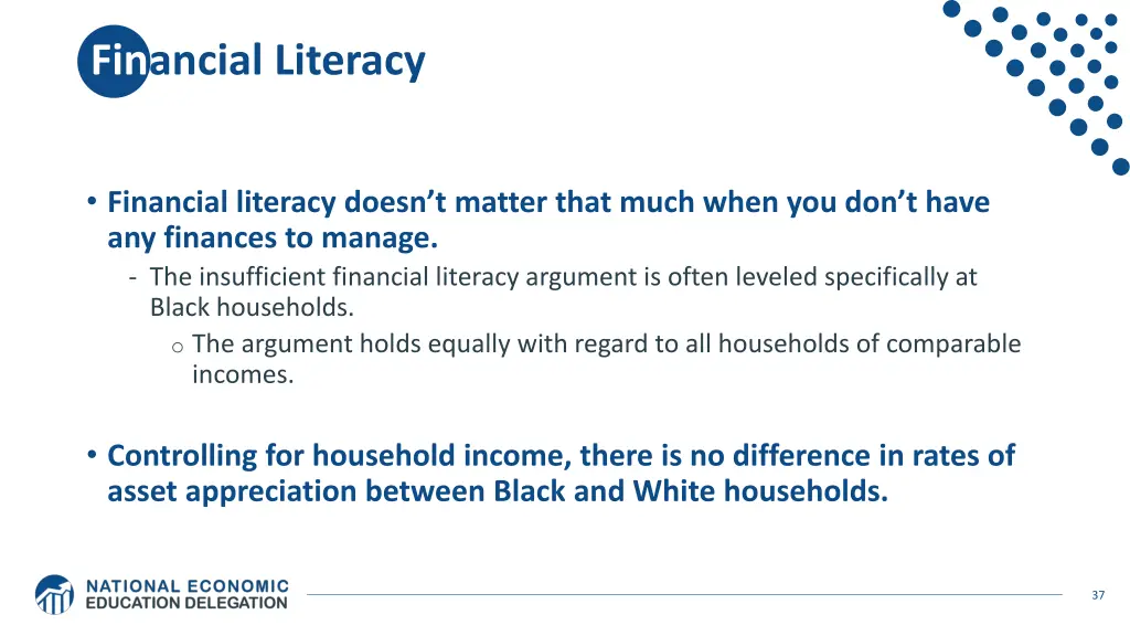 financial literacy