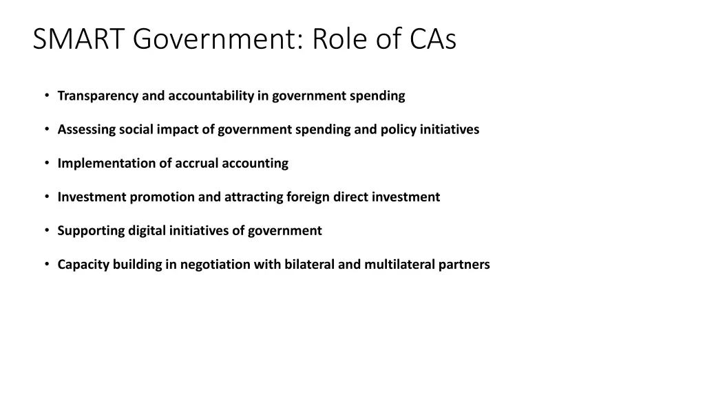 smart government role of cas