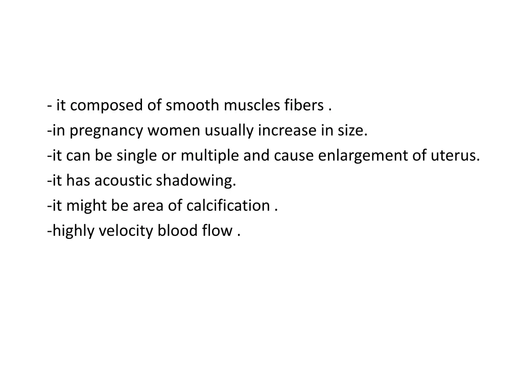 it composed of smooth muscles fibers in pregnancy