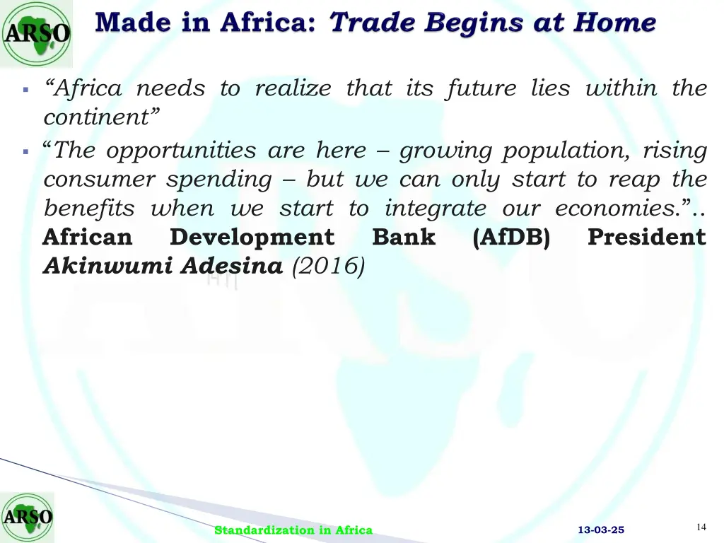 africa needs to realize that its future lies