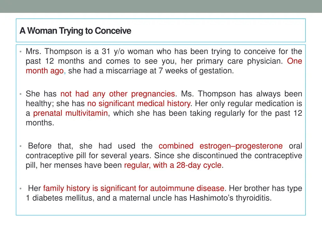 a woman trying to conceive