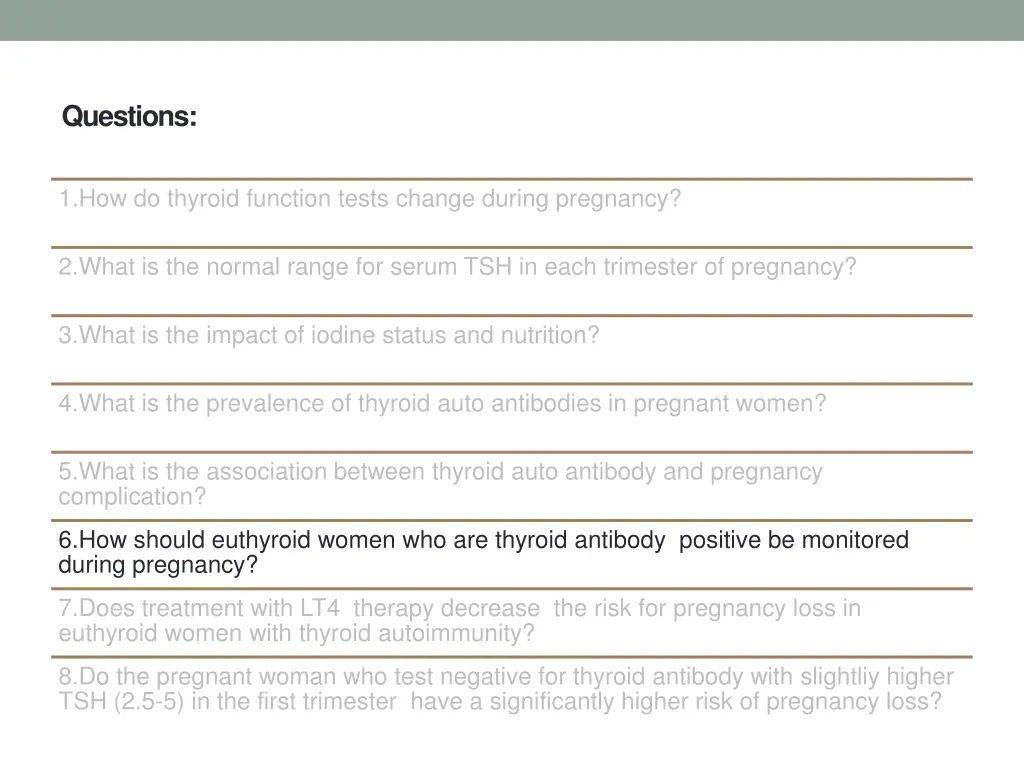 questions 6