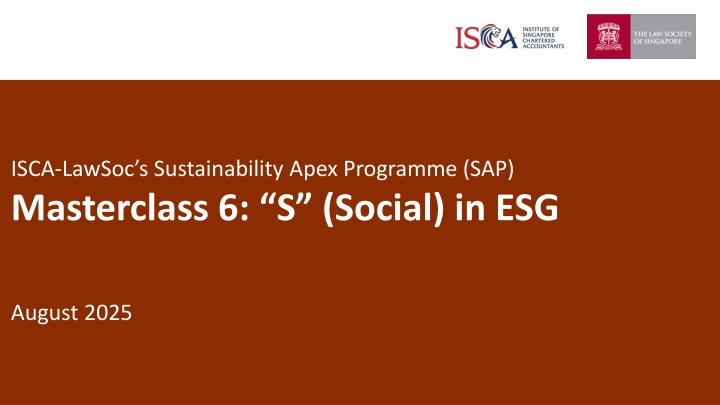 isca lawsoc s sustainability apex programme