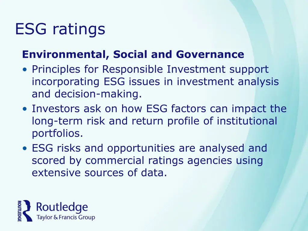 esg ratings