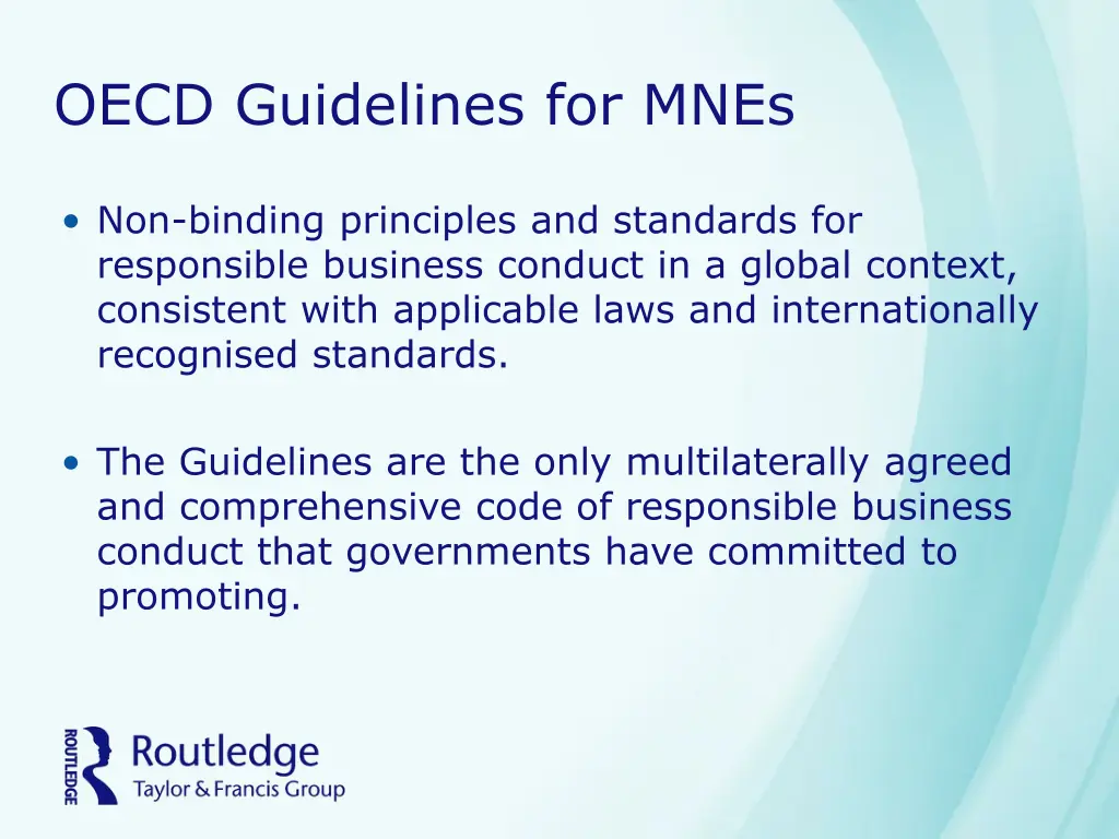 oecd guidelines for mnes