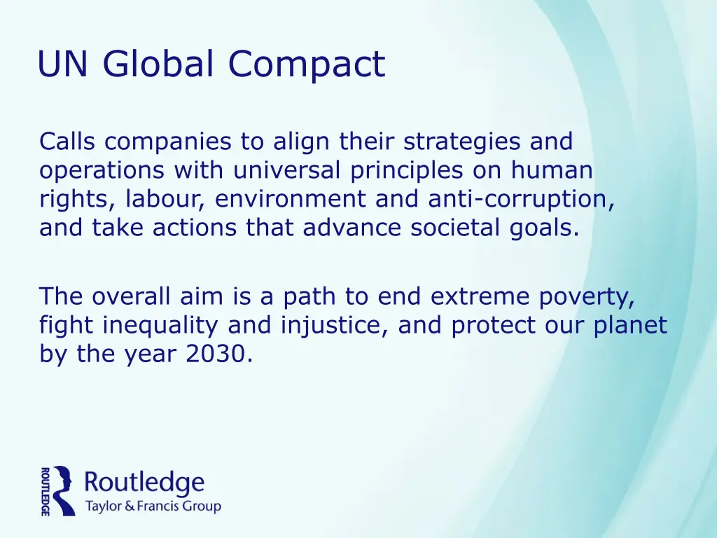 un global compact