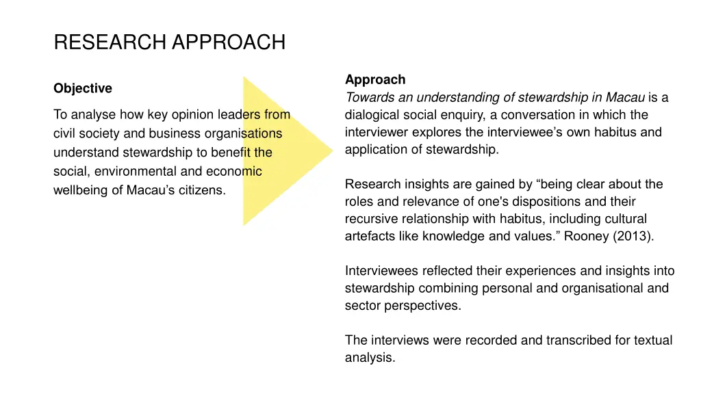 research approach