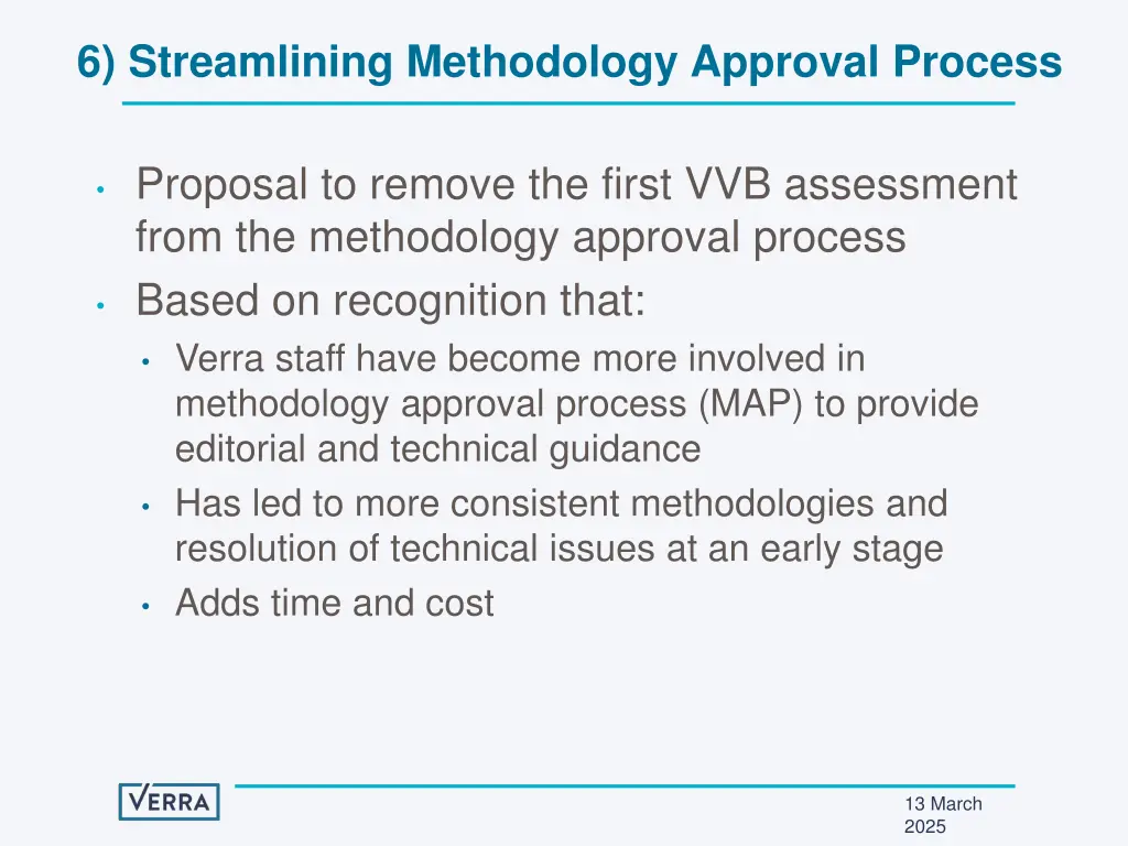6 streamlining methodology approval process