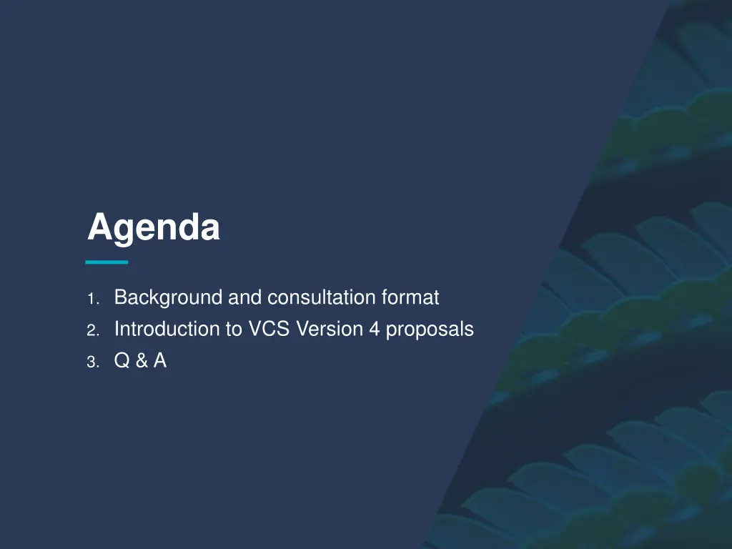 agenda