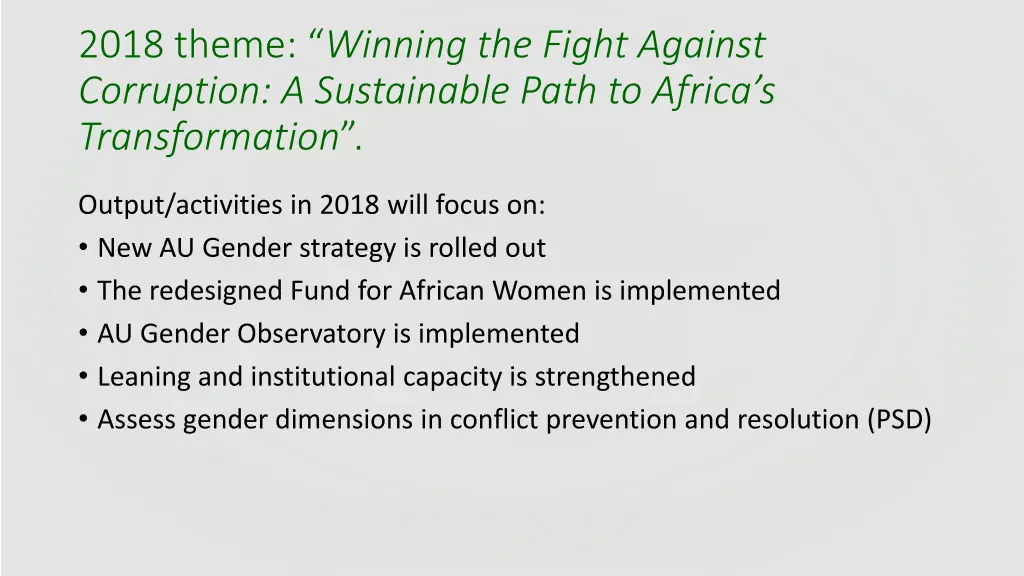 2018 theme winning the fight against corruption