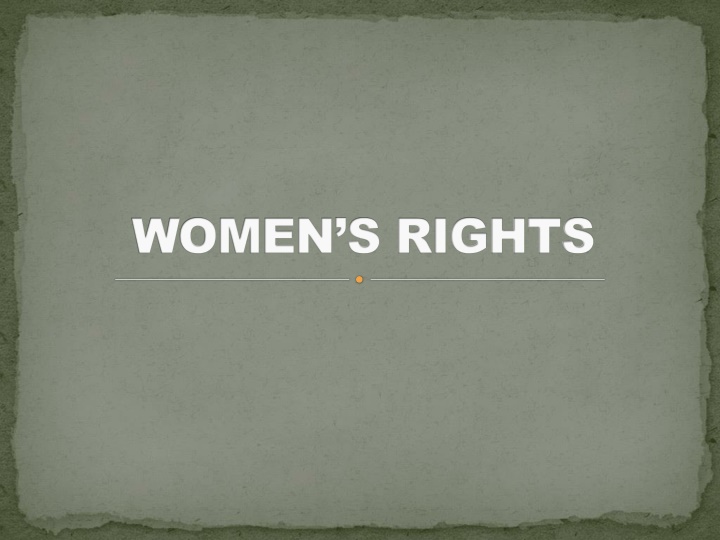 women s rights