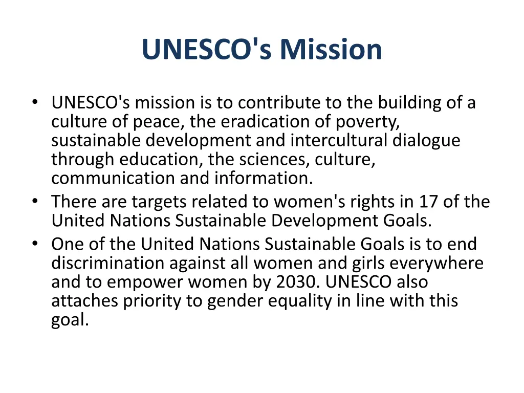 unesco s mission 1