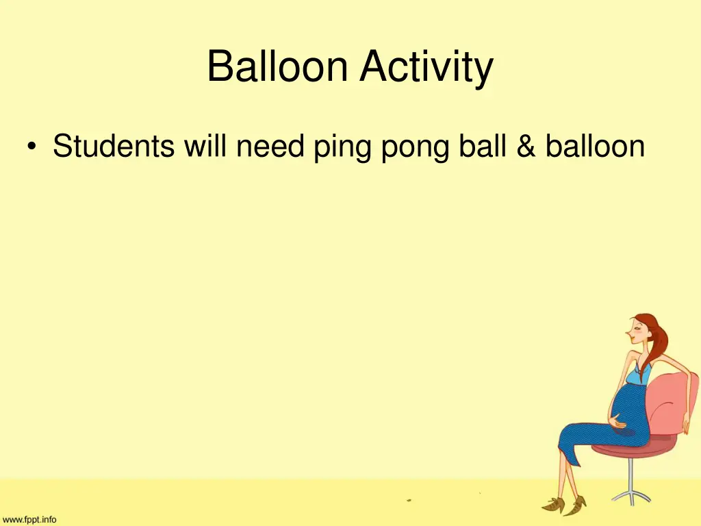 balloon activity