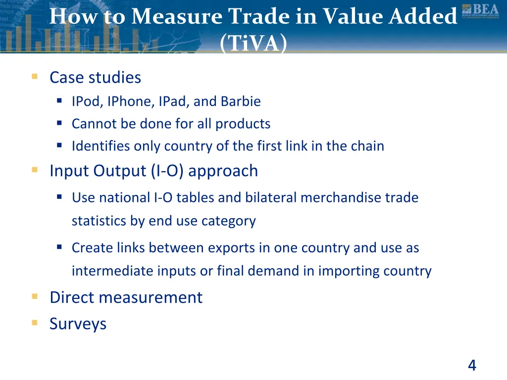 how to measure trade in value added tiva