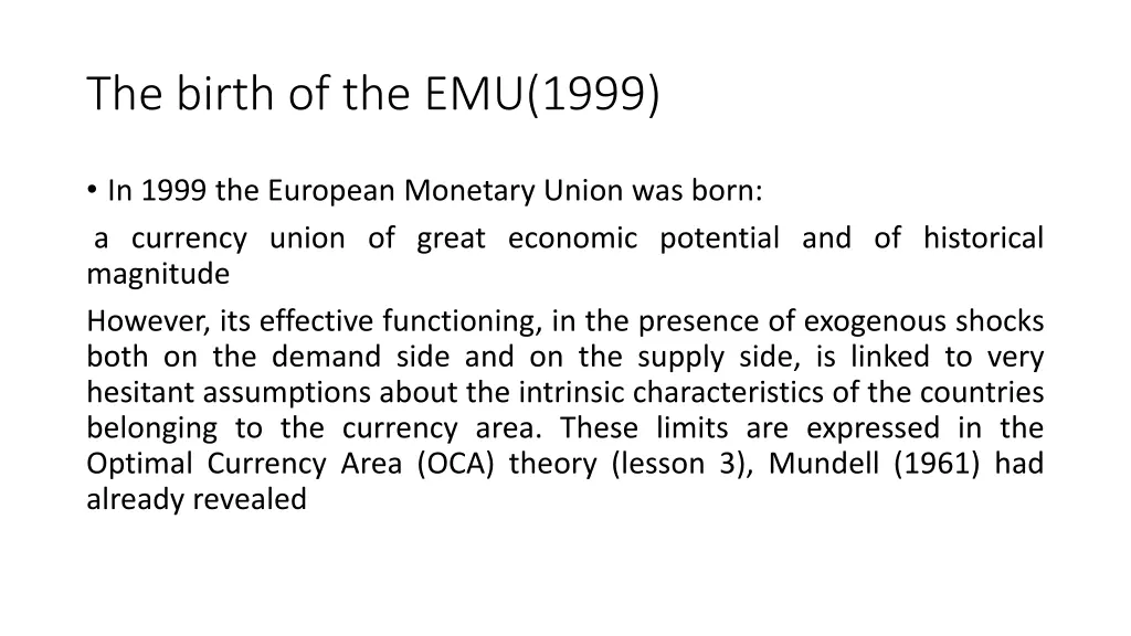 the birth of the emu 1999