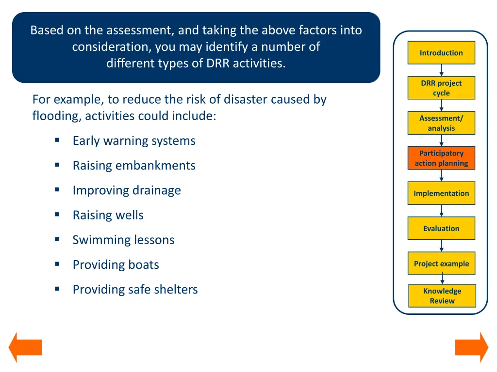 based on the assessment and taking the above