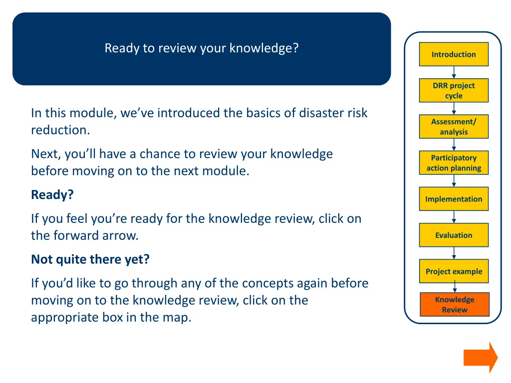ready to review your knowledge