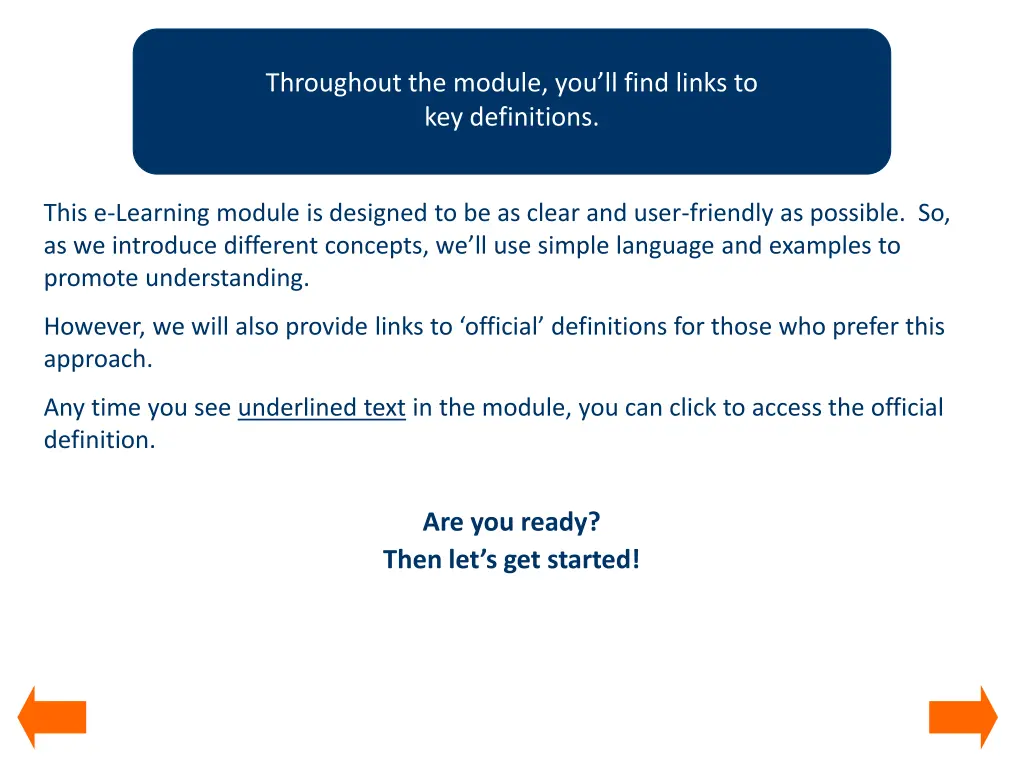 throughout the module you ll find links