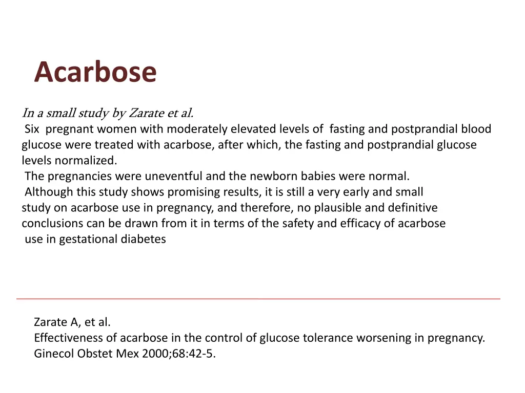 acarbose