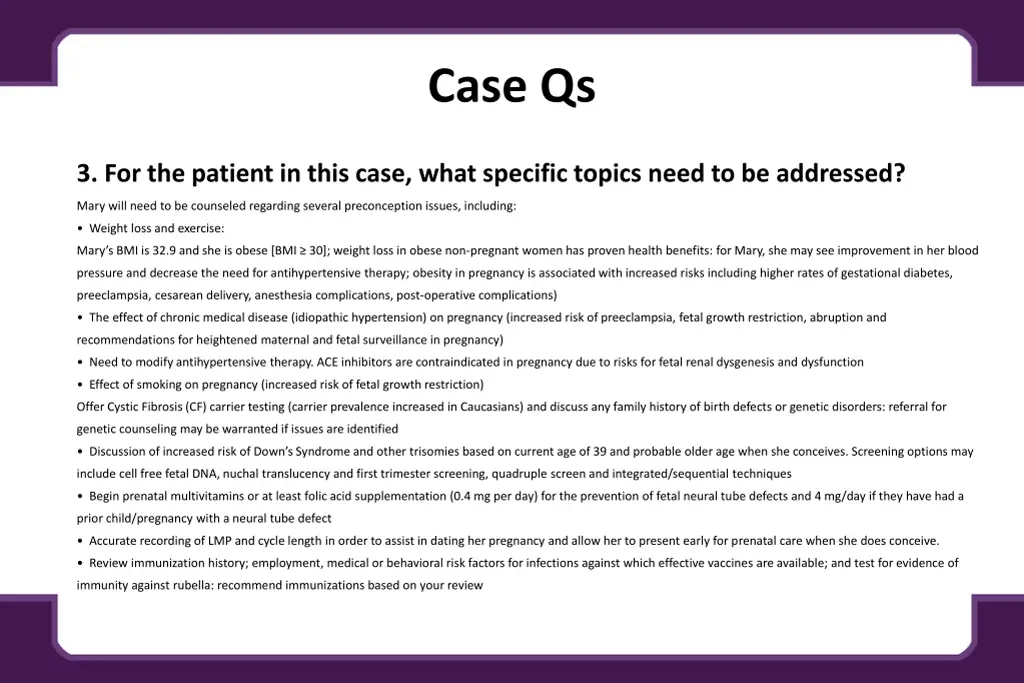 case qs 1