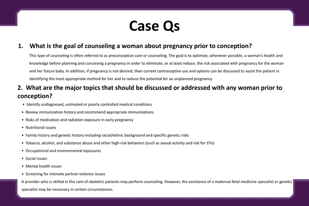 case qs