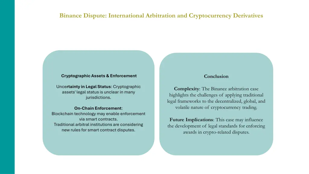 binance dispute international arbitration 1