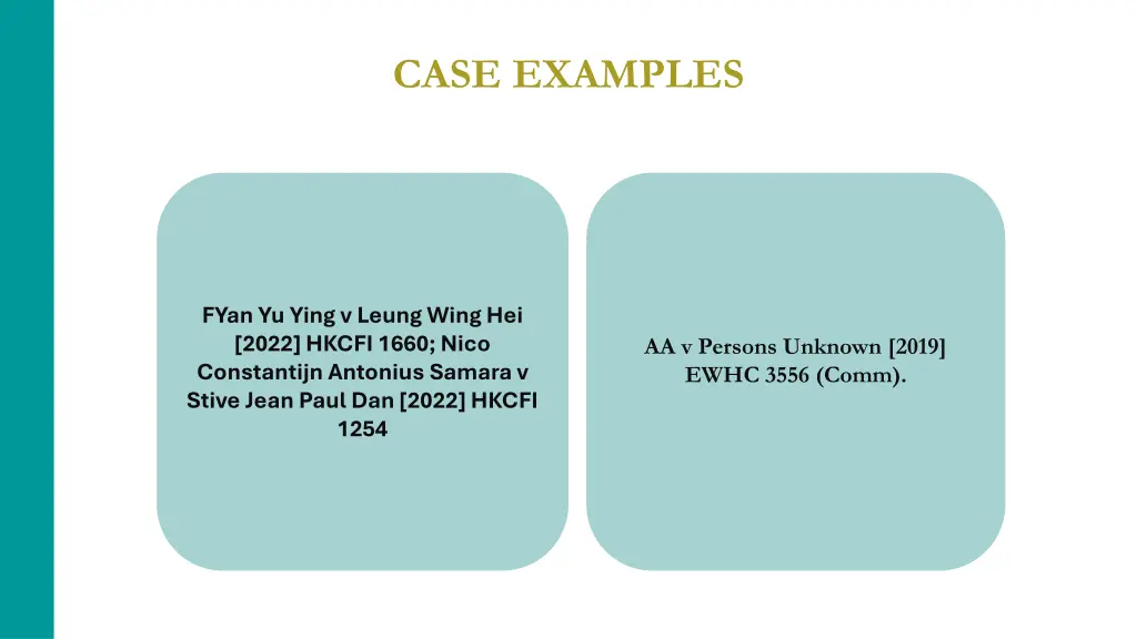 case examples