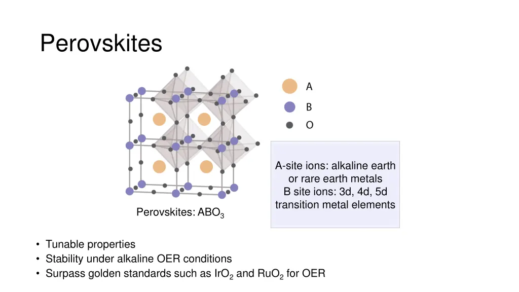 perovskites