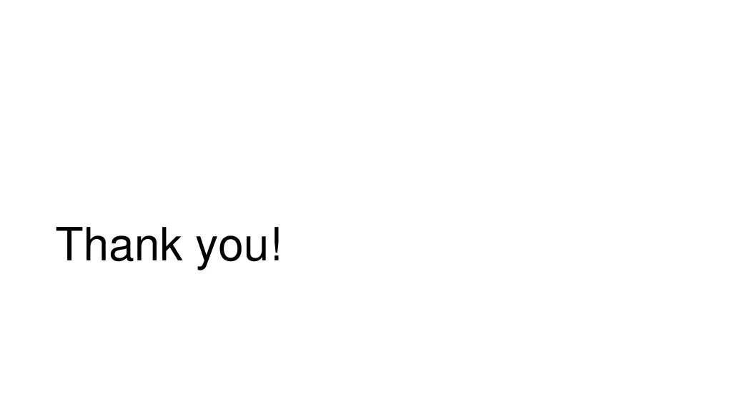 thank you