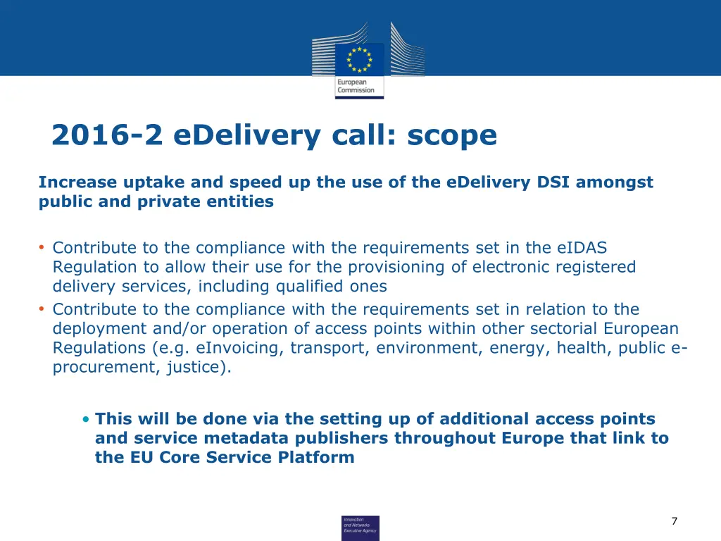 2016 2 edelivery call scope