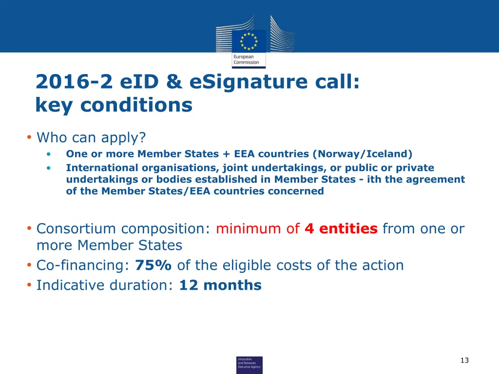 2016 2 eid esignature call key conditions