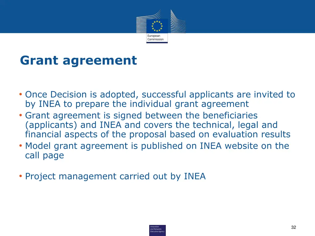 grant agreement