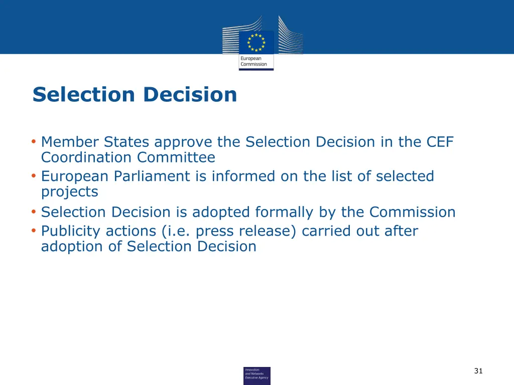 selection decision