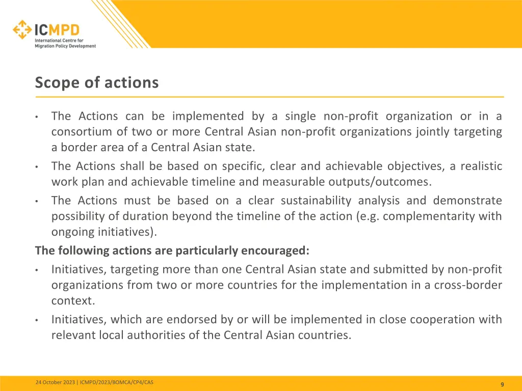 scope of actions 1