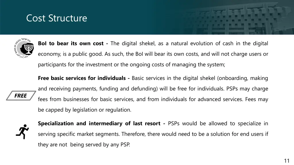 cost structure