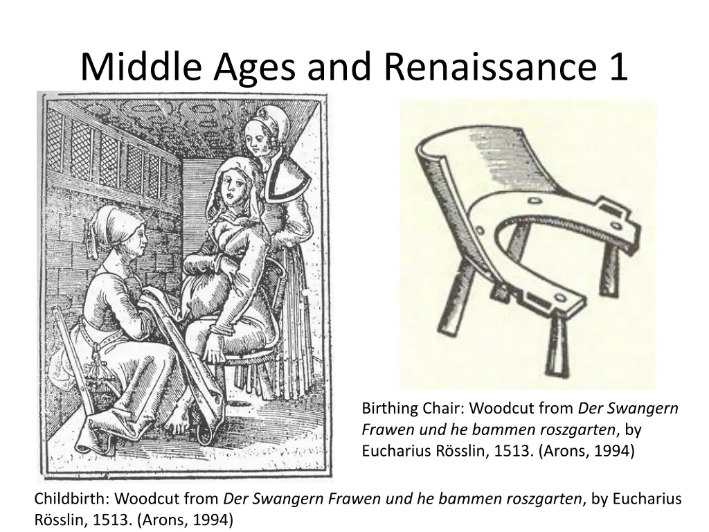 middle ages and renaissance 1