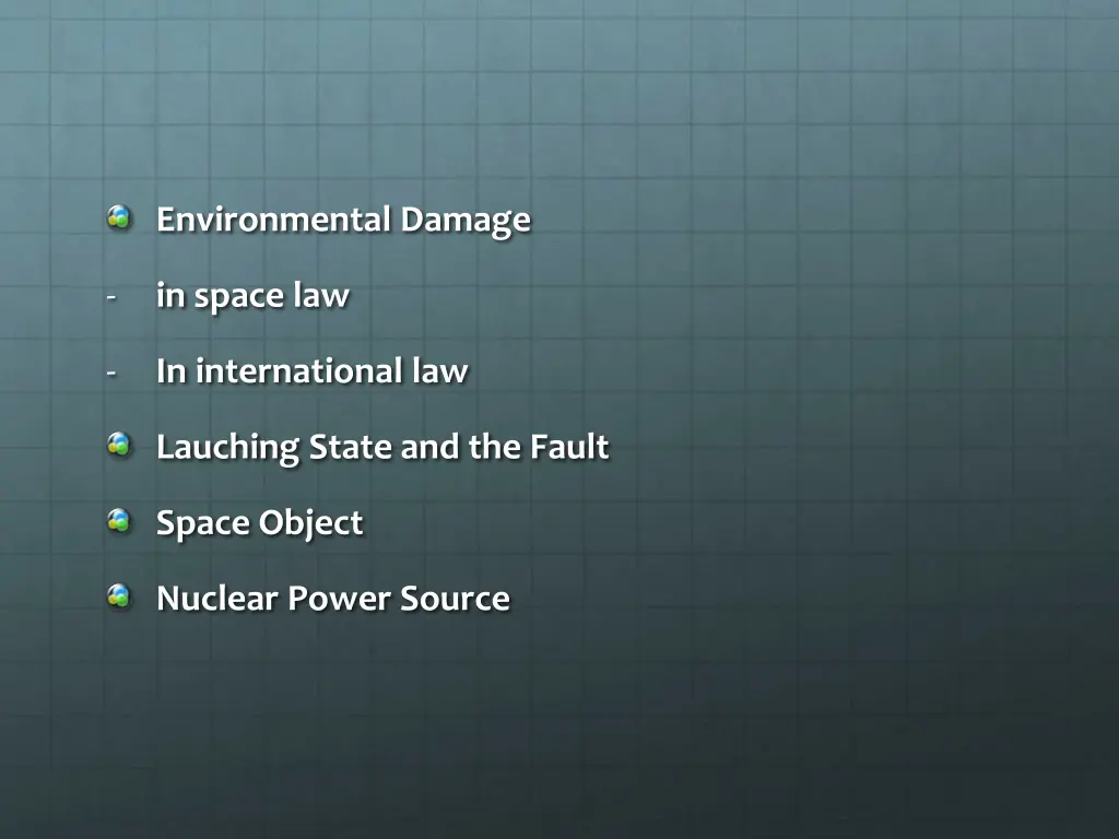 environmental damage