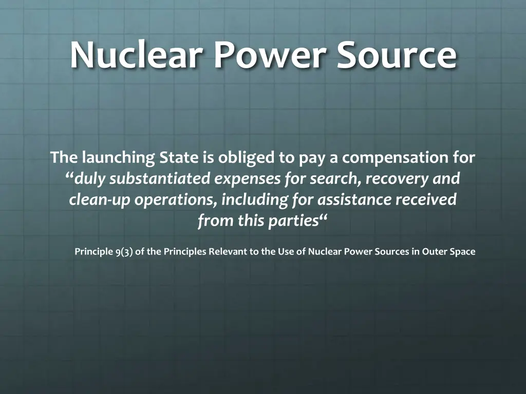 nuclear power source