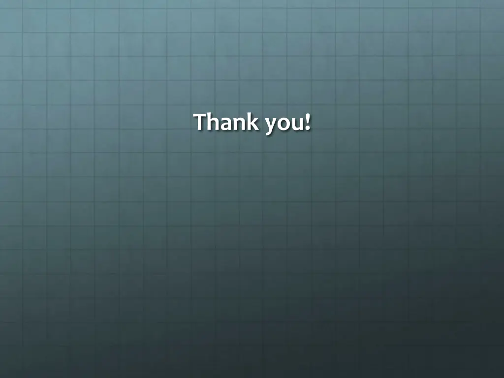 thank you