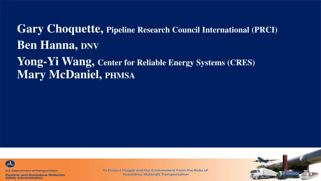 gary choquette pipeline research council