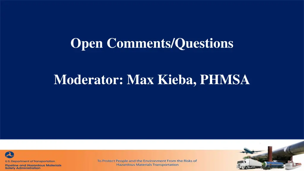 open comments questions 2