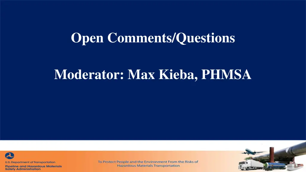 open comments questions 6