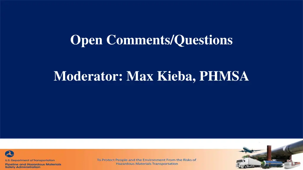 open comments questions 8