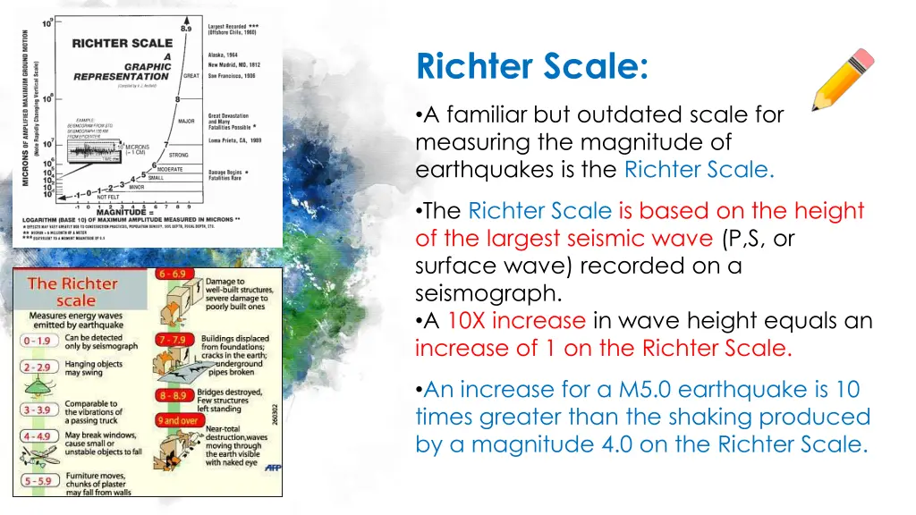 richter scale