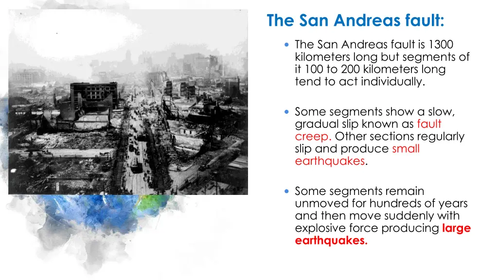 the san andreas fault 1