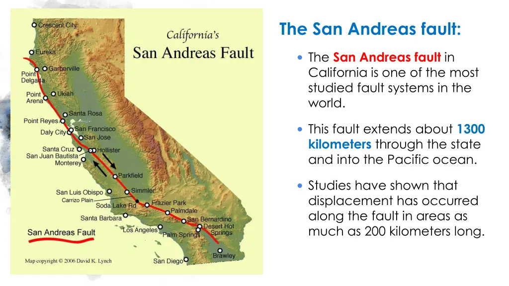 the san andreas fault
