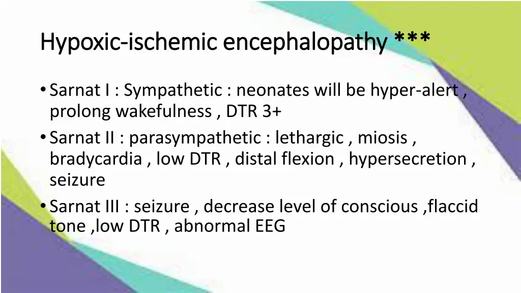 hypoxic hypoxic ischemic encephalopathy ischemic