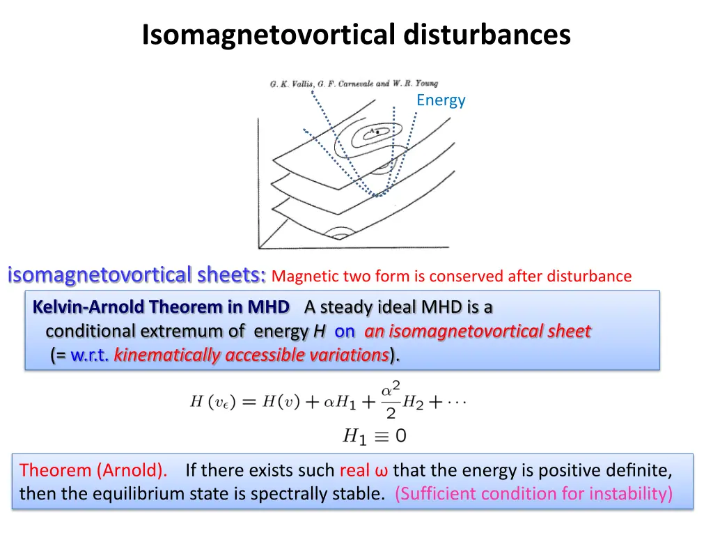 isomagnetovortical disturbances