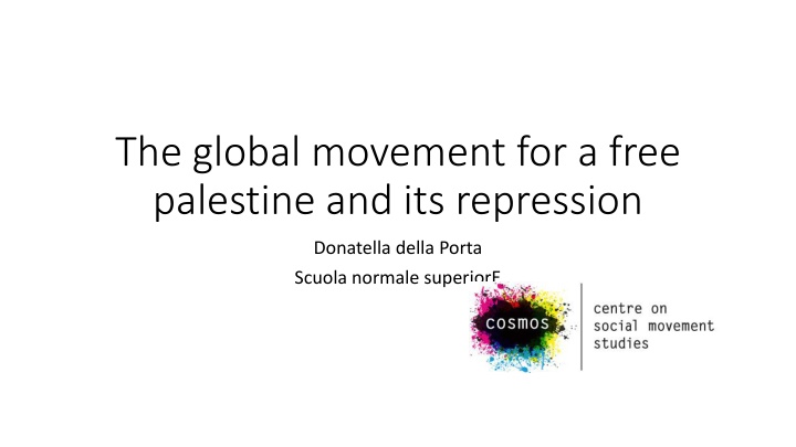 the global movement for a free palestine