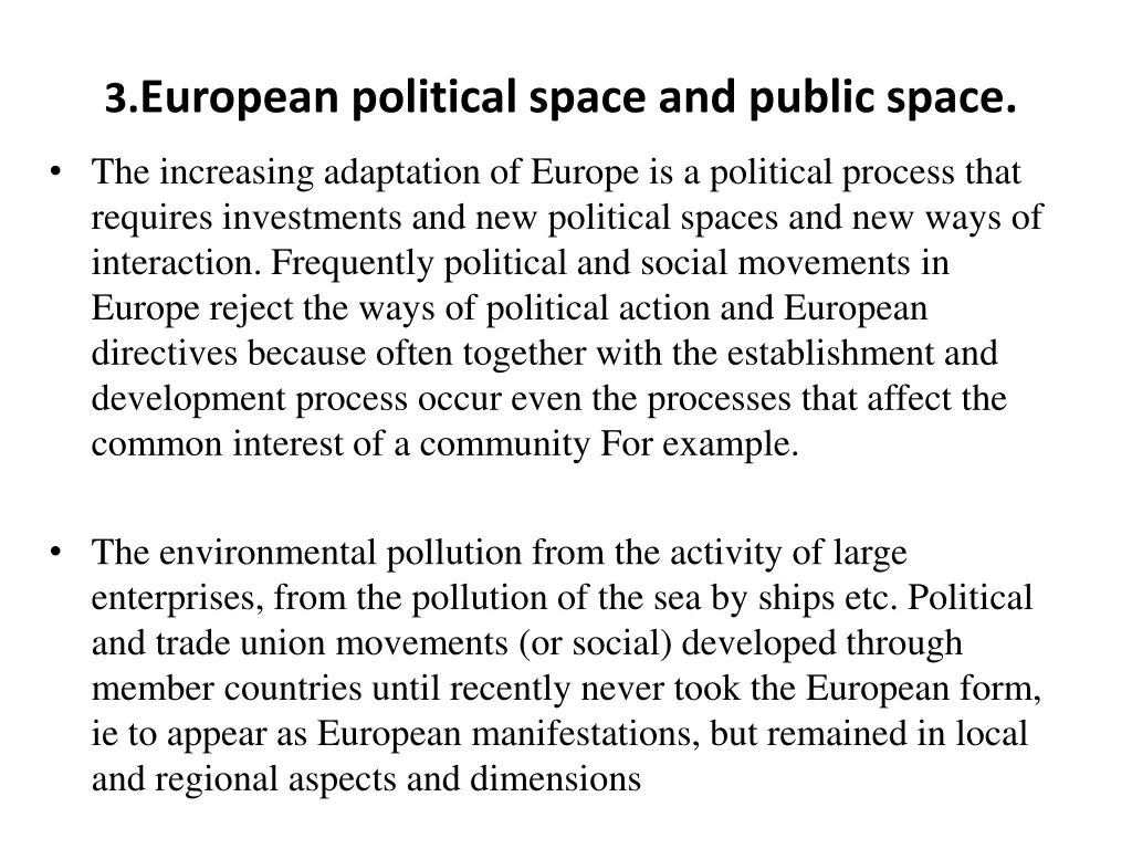 3 european political space and public space